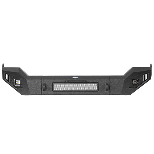 Aftermarket Full Width Front Bumper w/ LED Spotlights (13-18 Ram 1500, Excluding Rebel) - LandShaker
