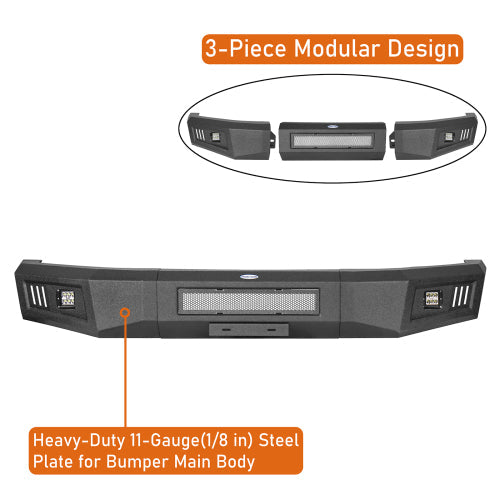09-14 Ford F-150 Full Width Front Bumper (Excluding Raptor) - LandShaker