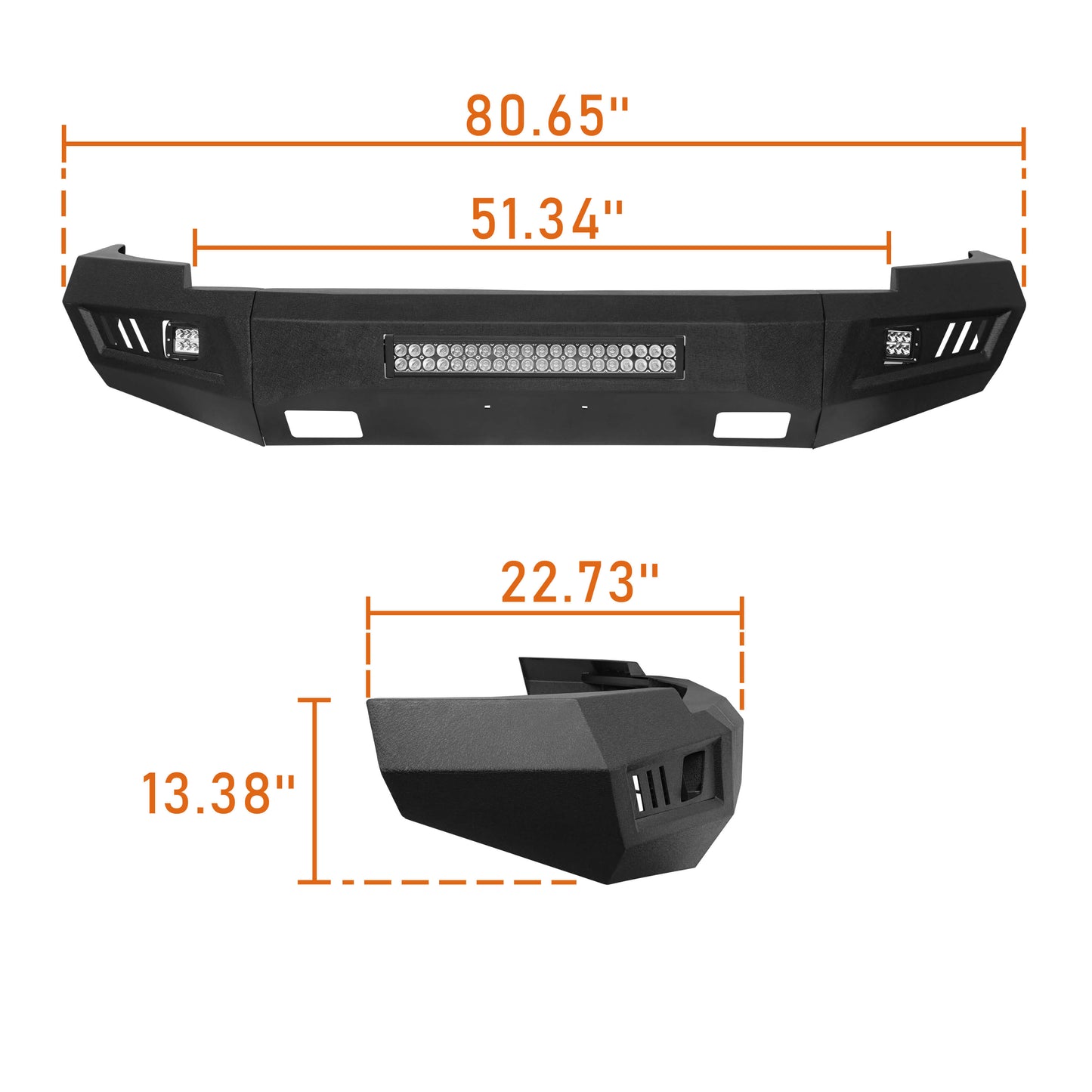 Front Bumper(07-13 Chevy Silverado 1500 Gen 2)-LandShaker