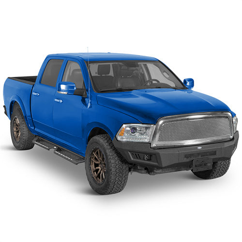 Road Trip Front Bumper w/ LED spotlights included For 2009-2012 Ram 1500 - LandShaker