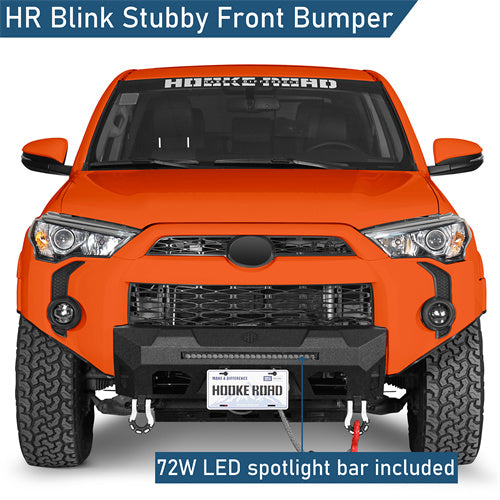 Aftermarket Blink Stubby Front Bumper For 2014-2024 Toyota 4Runner(Excluding Limited & Nightshade) - LandShaker4x4