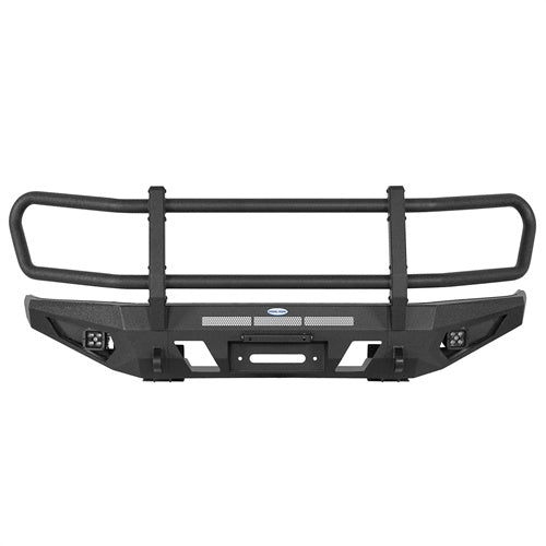 Road Trip Front Bumper w/ Grille Guard For 2016-2023 Toyota Tacoma - Landshaker4x4