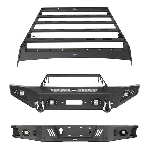 Front Bumper / Rear Bumper / Roof Rack(09-14 F-150 SuperCrew,Excluding Raptor)-LandShaker