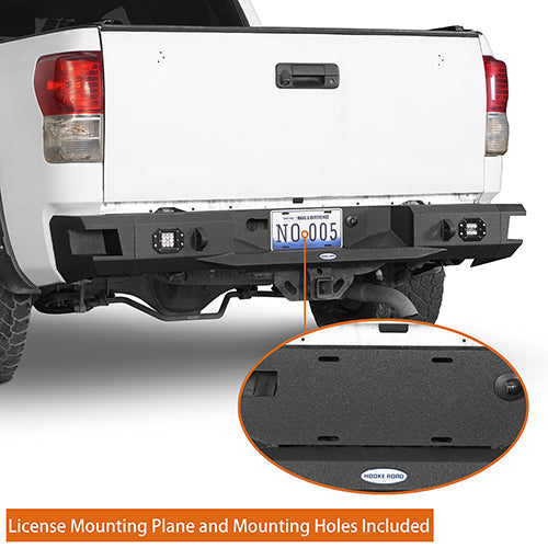 Front Bumper w/Hoop & Rear Bumper(07-13 Toyota Tundra)-LandShaker