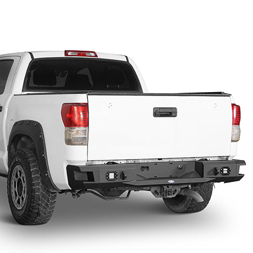 Front Bumper w/Hoop & Rear Bumper(07-13 Toyota Tundra)-LandShaker