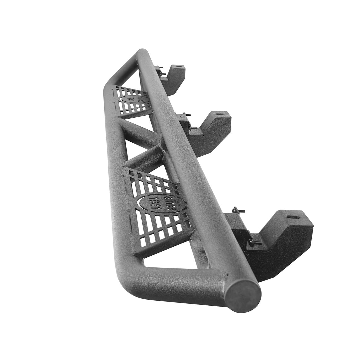 Tube Side Steps Running Boards w/SINCE 1941 Inch Logo(18-25 Jeep Wrangler JL 4 Door)-LandShaker
