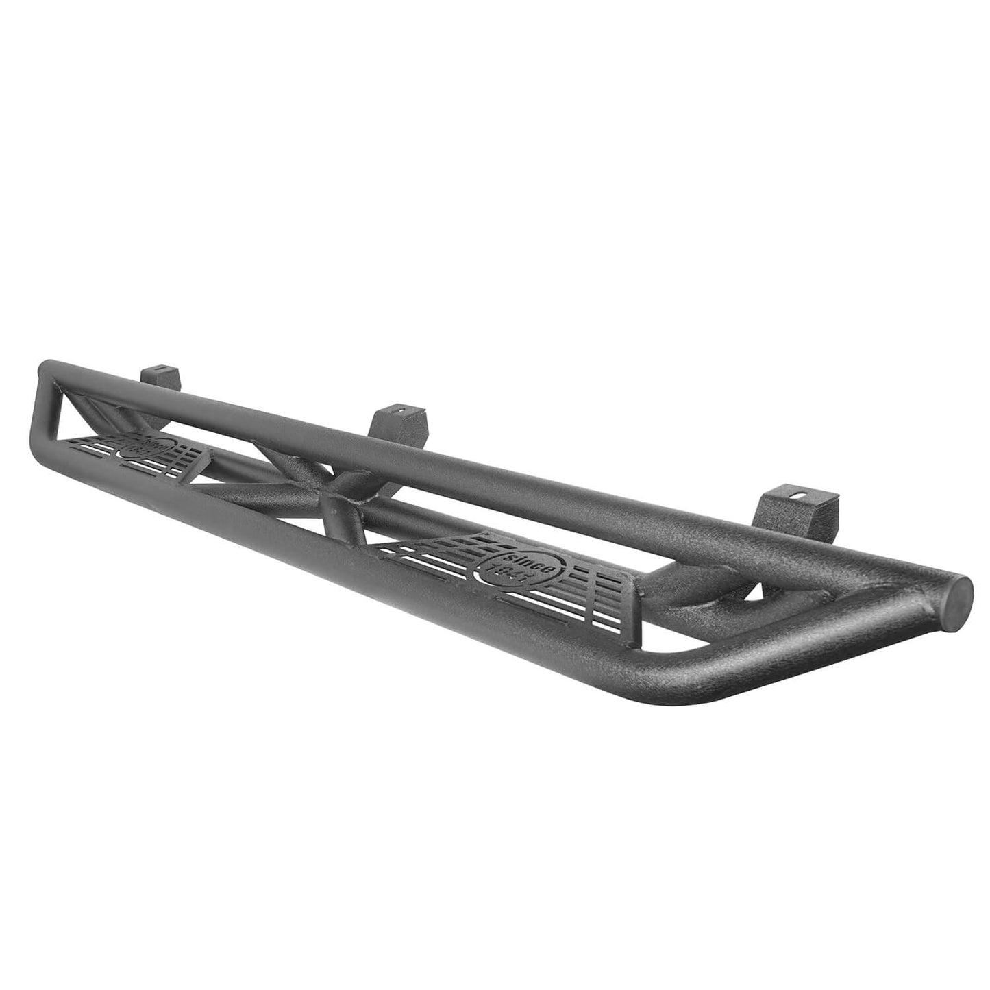 Tube Side Steps Running Boards w/SINCE 1941 Inch Logo(18-25 Jeep Wrangler JL 4 Door)-LandShaker