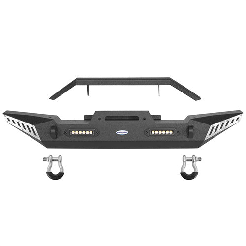 Stubby Front Bumper & Different Trail Rear Bumper Combo(97-06 Jeep Wrangler TJ YJ)-LandShaker
