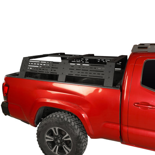 12.2" High Overland Bed Rack (Toyota Tacoma & Tundra) - LandShaker