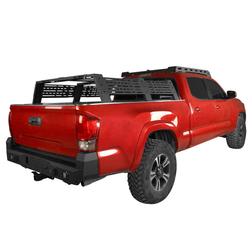 12.2" High Overland Bed Rack (Toyota Tacoma & Tundra) - LandShaker