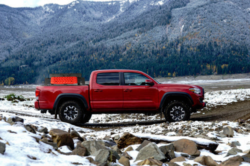 12.2" High Overland Bed Rack (Toyota Tacoma & Tundra) - LandShaker