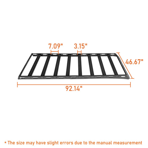 Aluminum Roof Rack (2010-2024 Toyota 4Runner ) - LandShaker