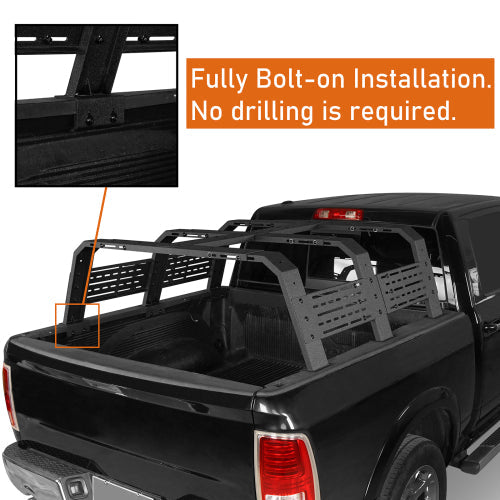 18.8" High Overland Bed Rack (Ford F-150 & Raptor & Dodge Ram 1500 & Chevy Silverado 1500 & GMC Sierra 1500) - LandShaker