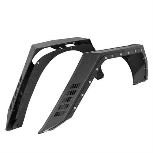 Bulwark Rear Fender Flares For 2007-2018 Jeep Wrangler JK 2-Door - LandShaker