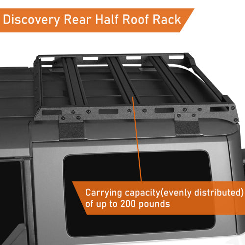 Rear Half Roof Rack (21-24 Ford Bronco 4-Door Hardtop) - LandShaker