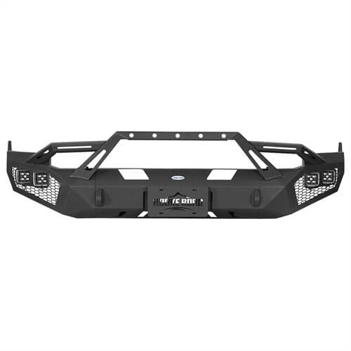 Road Trip Earthshaker Series Front Bumper w/ LED Lights For 2009-2012 Ram 1500 - LandShaker