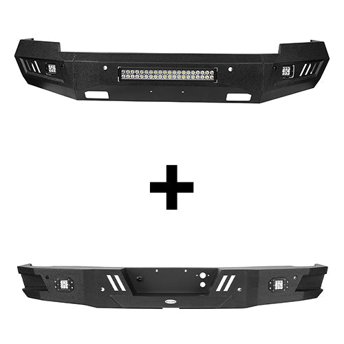 Chevrolet Front & Rear Bumper Combo(14-15 Chevy Silverado 1500)-LandShaker
