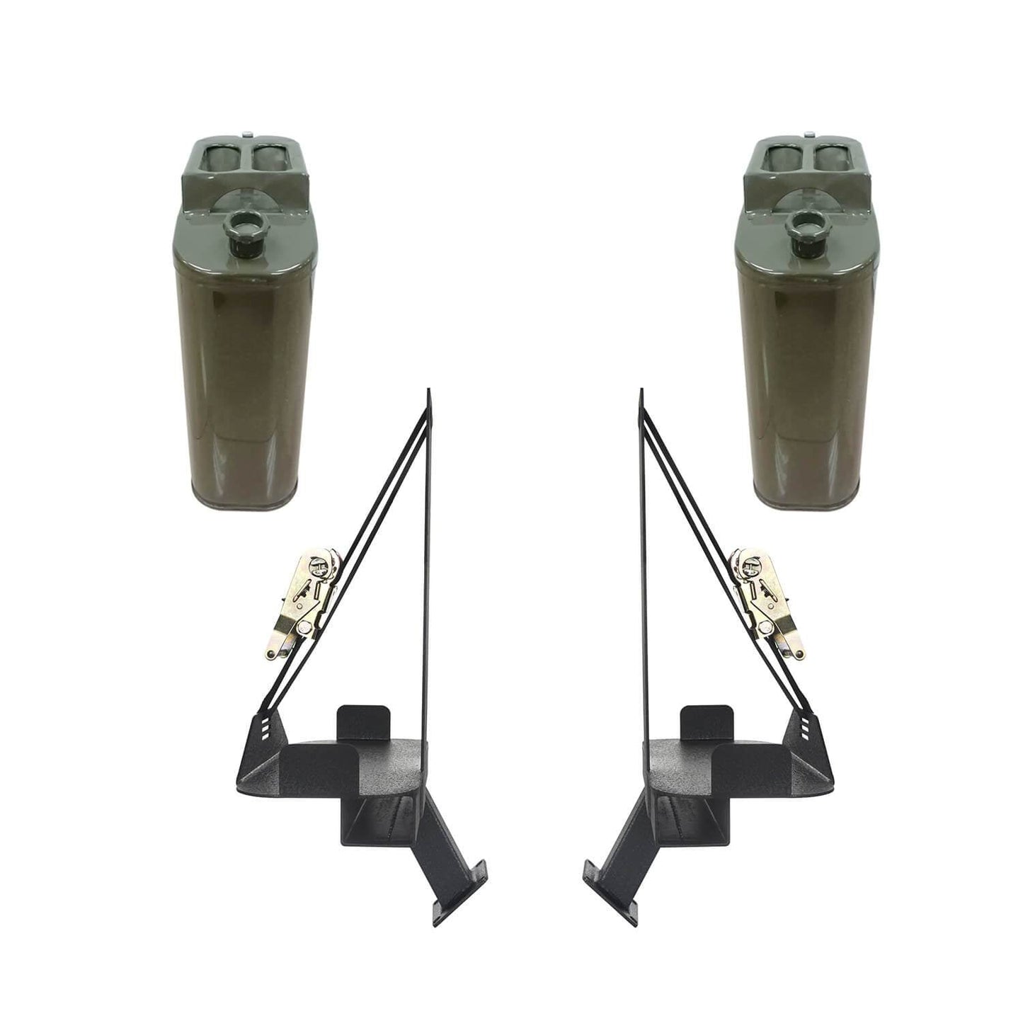 5.3 Gallon Spare Tire Jerry Can Holder(07-18 Jeep Wrangler JK)-LandShaker
