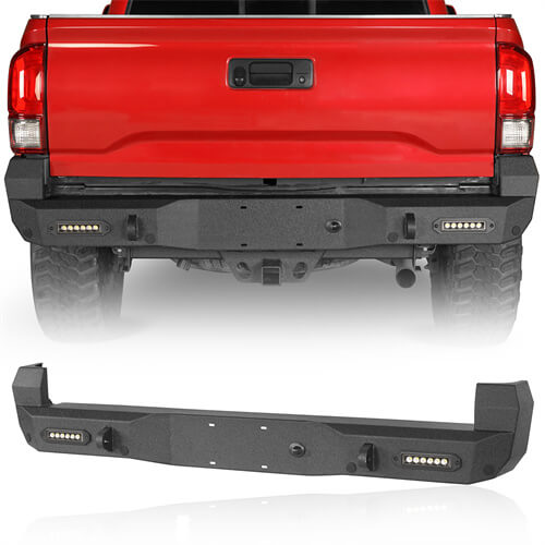 Road Trip Front & Rear Bumper For 2016-2023 Toyota Tacoma 3rd Gen - LandShaker4x4