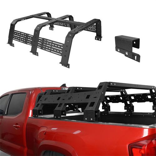 18.8" High Overland Bed Rack for Toyota Tacoma & Tundra 6' Bed  - LandShaker