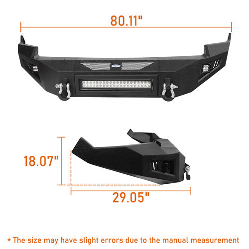 09-12 Ram 1500 Full Width Front Bumper - LandShaker