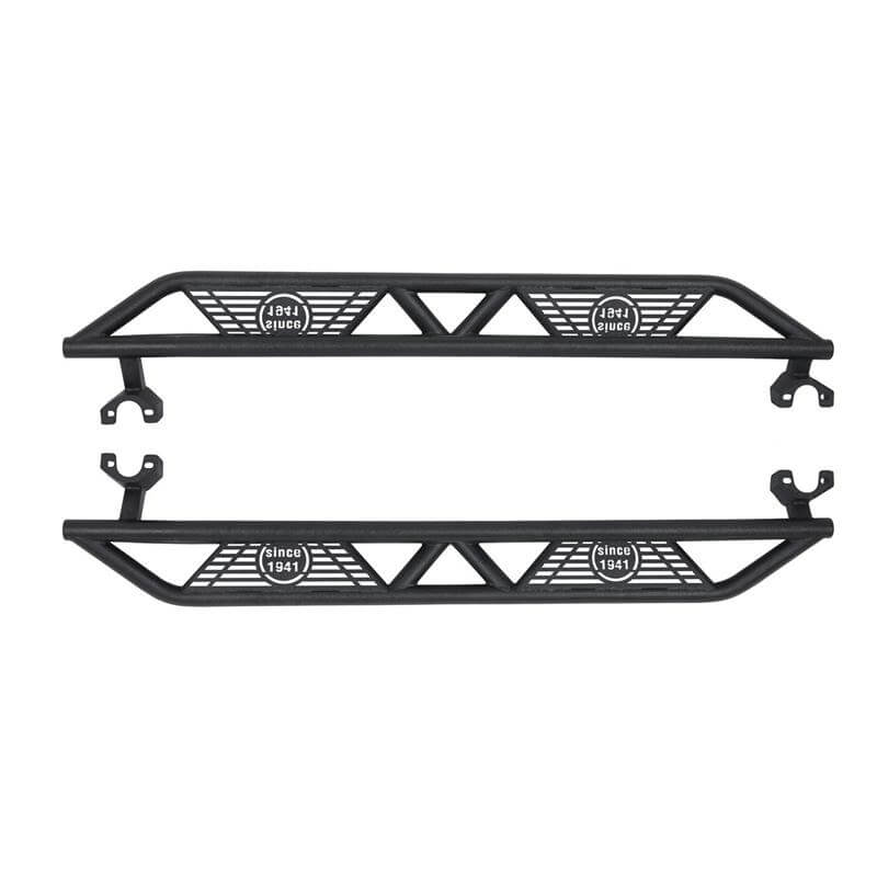 BLADE Side Steps Rocker Guard Nerf Bars(07-18 Jeep Wrangler JK JKU 4 Door)-LandShaker