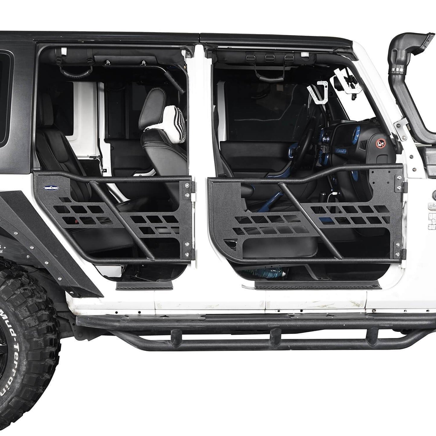 Tubular Doors Half Doors(07-18 Jeep Wrangler JK 4 Door)-LandShaker