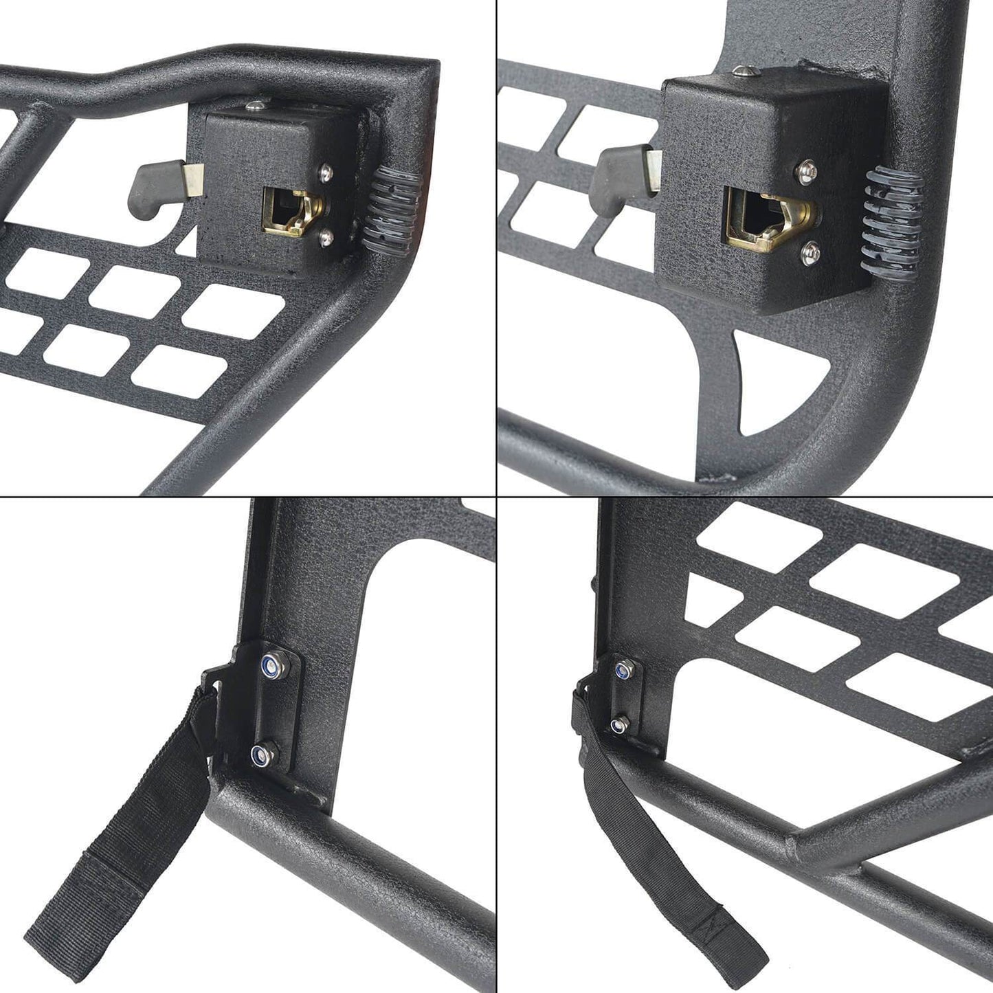 Tubular Doors Half Doors(07-18 Jeep Wrangler JK 4 Door)-LandShaker