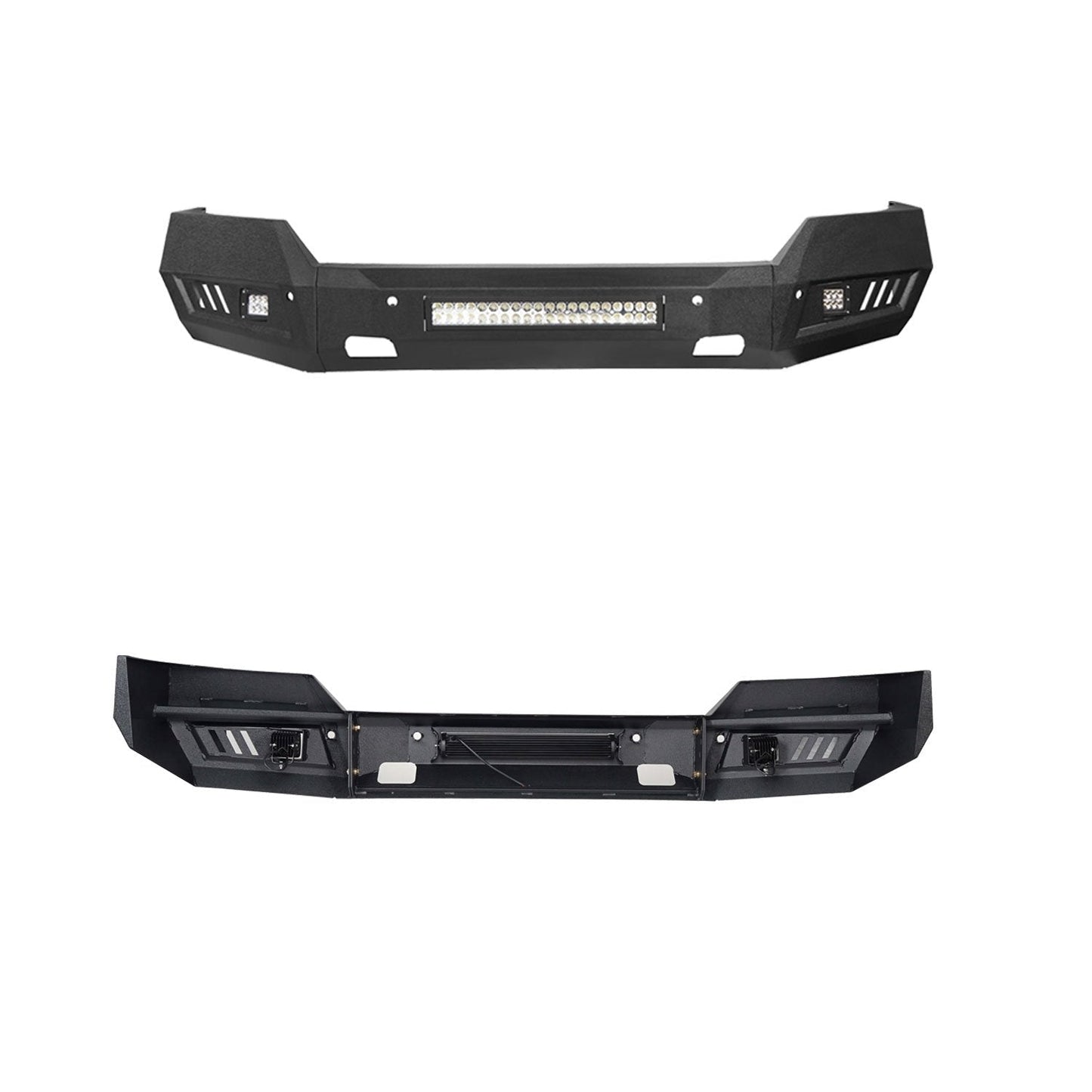 Chevrolet Front Bumper & Rear Bumper Combo(16-18 Chevy Silverado 1500)-LandShaker
