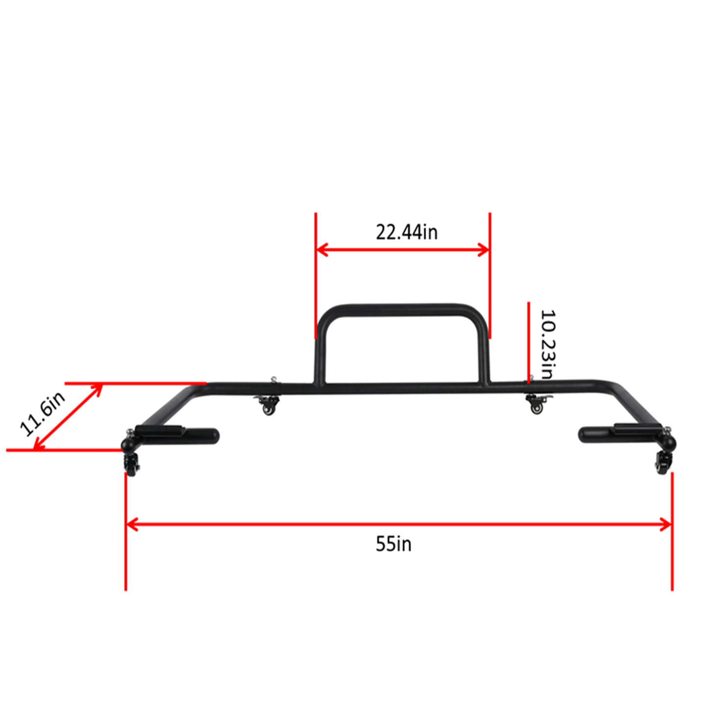 Hard Top Cart Hard Top Holder(87-25 Jeep Wrangler JK YJ TJ JL)-LandShaker