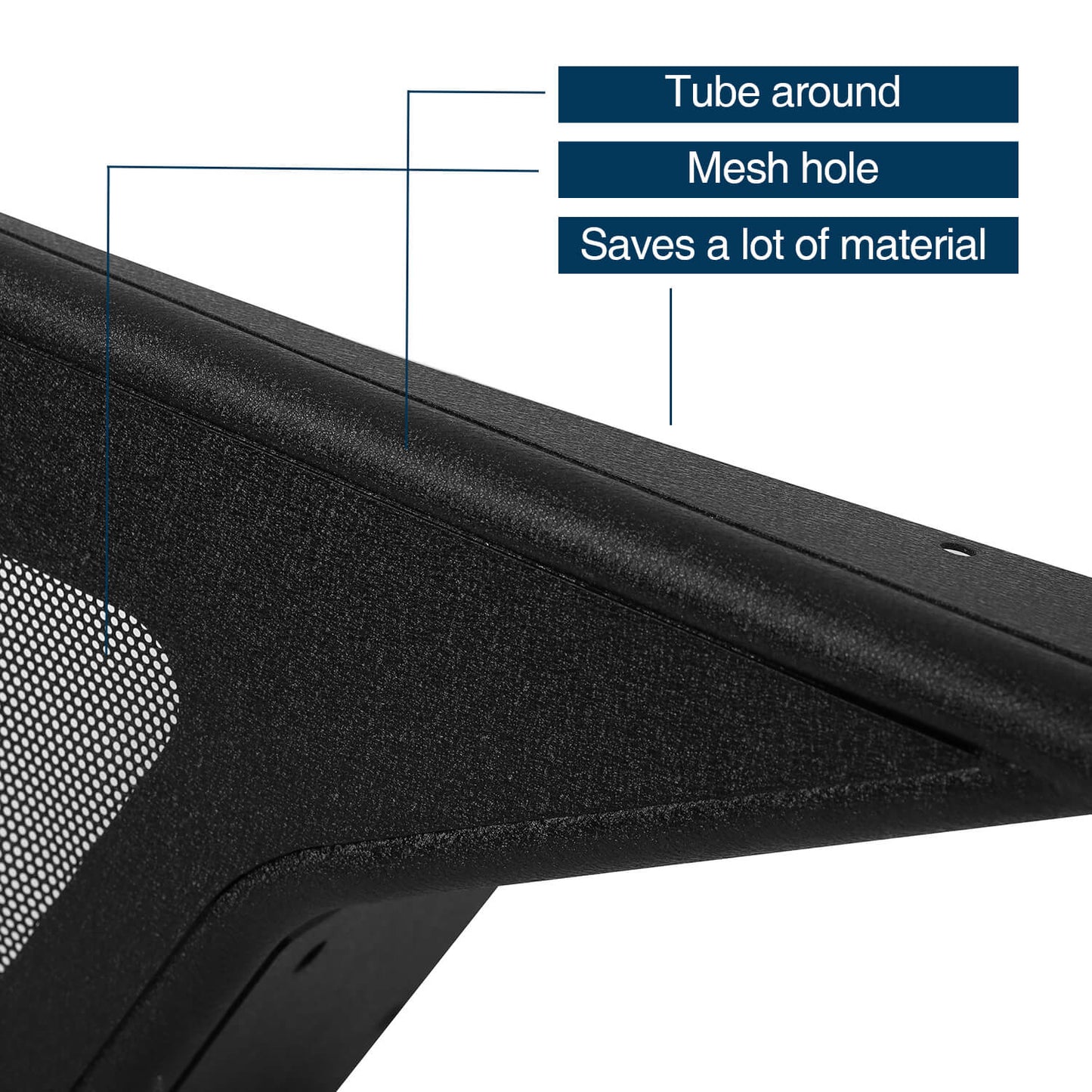 Front Flat Fender Flares Armor Wheel For 1997-2006 Jeep Wrangler TJ - LandShaker4x4