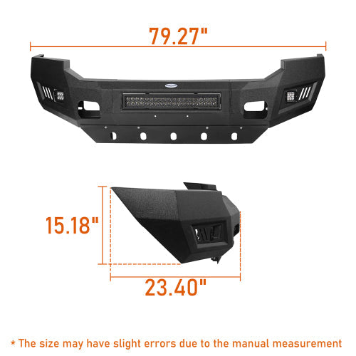 Aftermarket Full Width Front Bumper (05-07 Ford F-250) - LandShaker