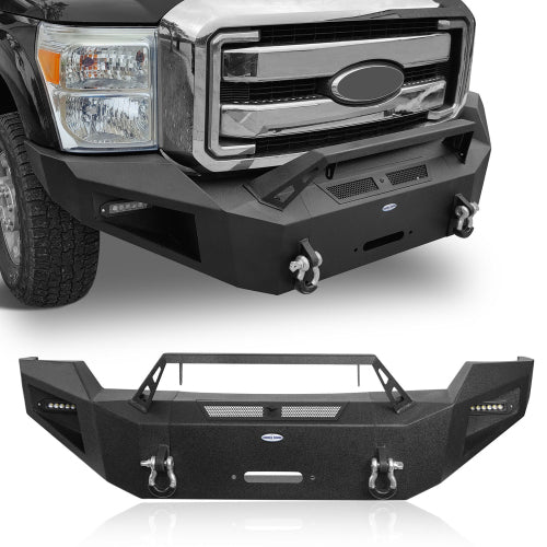 Aftermarket Full Width Front Bumper  (11-16 Ford F-250) - LandShaker