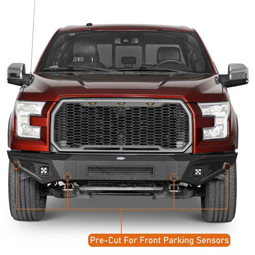 Aftermarket Full-Width Front Bumper (15-17 Ford F-150, Excluding Raptor) - LandShaker