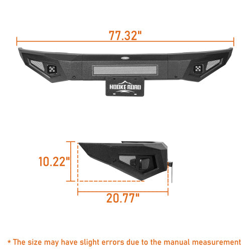 Aftermarket Full-Width Front Bumper (15-17 Ford F-150, Excluding Raptor) - LandShaker