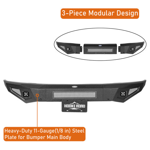 Aftermarket Full-Width Front Bumper (15-17 Ford F-150, Excluding Raptor) - LandShaker