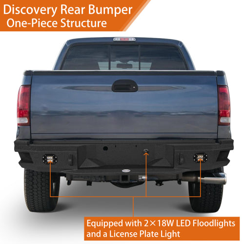 Aftermarket Pickup Truck Rear Bumper (05-07 Ford F-250) - LandShaker
