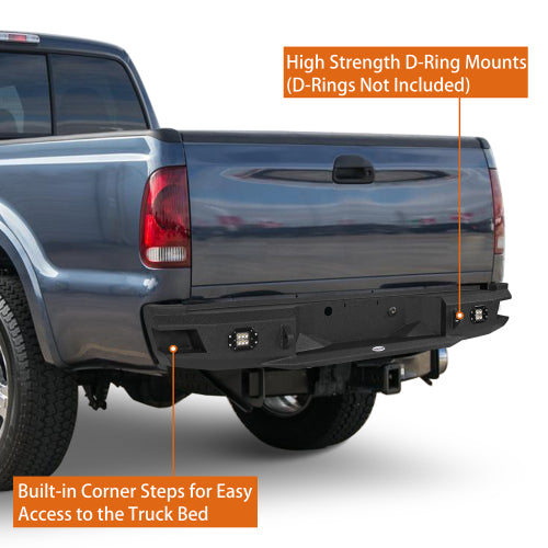 Aftermarket Pickup Truck Rear Bumper (05-07 Ford F-250) - LandShaker