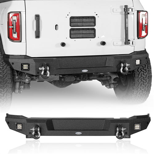 Aftermarket Front & Rear Bumper For 2021-2024 Ford Bronco (Excluding Raptor) - LandShaker4x4