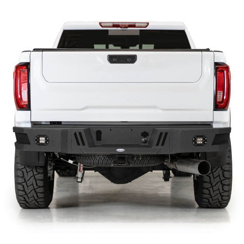 Aftermarket Rear Bumper w/LED floodlights (20-25 GMC Sierra 2500HD) - LandShaker