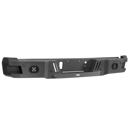 Aftermarket Rear Bumper w/25w LED spotlights (18-20 Ford F-150 Excluding Raptor) - LandShaker