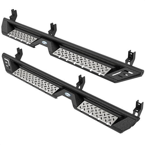 Aftermarket Side Step Bars For 2015-2025 Chevy Colorado Crew Cab & GMC Canyon Crew Cab - LandShaker4x4