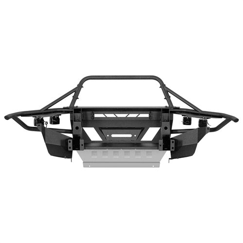Aftermarket Tube Front Bumper w/ LED Spot Lights For 2014-2024 Toyota 4Runner - LandShaker4x4