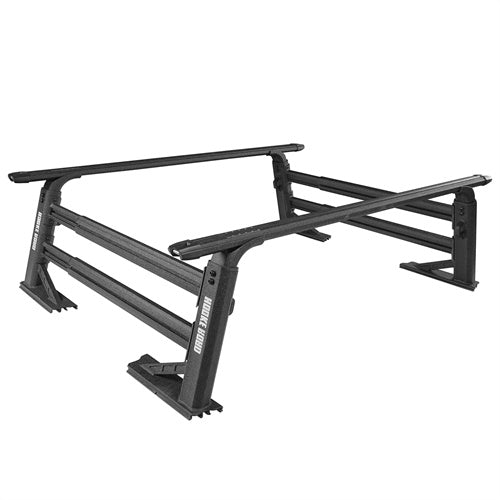 Adjustable Truck Bed Rack Aluminum Cargo Rack (Toyota & Nissan Trucks) - LandShaker4x4
