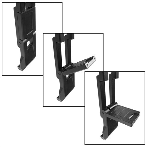 Aluminum Door Hinge Steps Pack of 2 For 2007-2022 Jeep Wrangler JK & JL - LandShaker4x4