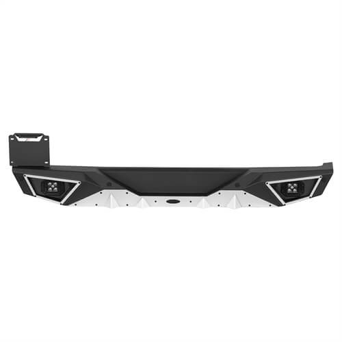 Road Trip Aluminum Rear Bumper For 2018-2024 Jeep Wrangler JL - LandShaker