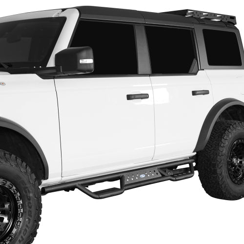 LandShaker Nerf Side Step Bars (21-24 Ford Bronco 4-Door)
