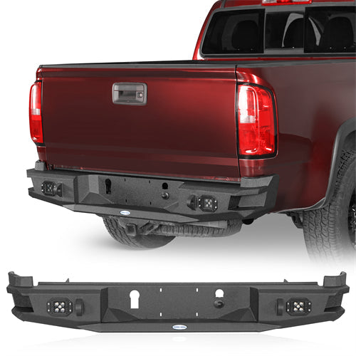 Aftermarket Rear Bumper For 2015-2022 Chevy Colorado GMC Canyon (Excluding ZR2 Models) - LandShaker