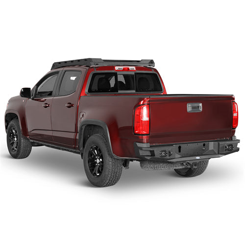 Aftermarket Rear Bumper For 2015-2022 Chevy Colorado GMC Canyon (Excluding ZR2 Models) - LandShaker