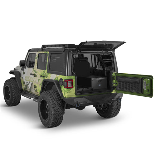 Cargo Drawer & Fridge Slide Mount System For 2015-2025 Jeep Wrangler JK & JL 4-Door & 2021-2025 Ford Bronco 4-Door - Landshaker4x4